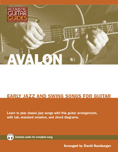 Early Jazz and Swing Songs for Guitar: Avalon