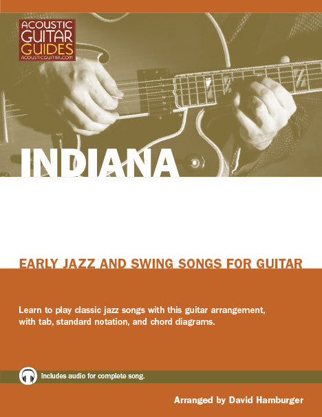 Early Jazz and Swing Songs for Guitar: Indiana