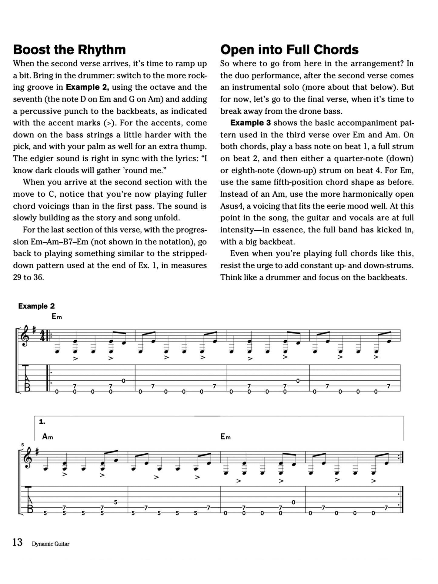 Dynamic Guitar - More Tools to Go Beyond Strumming