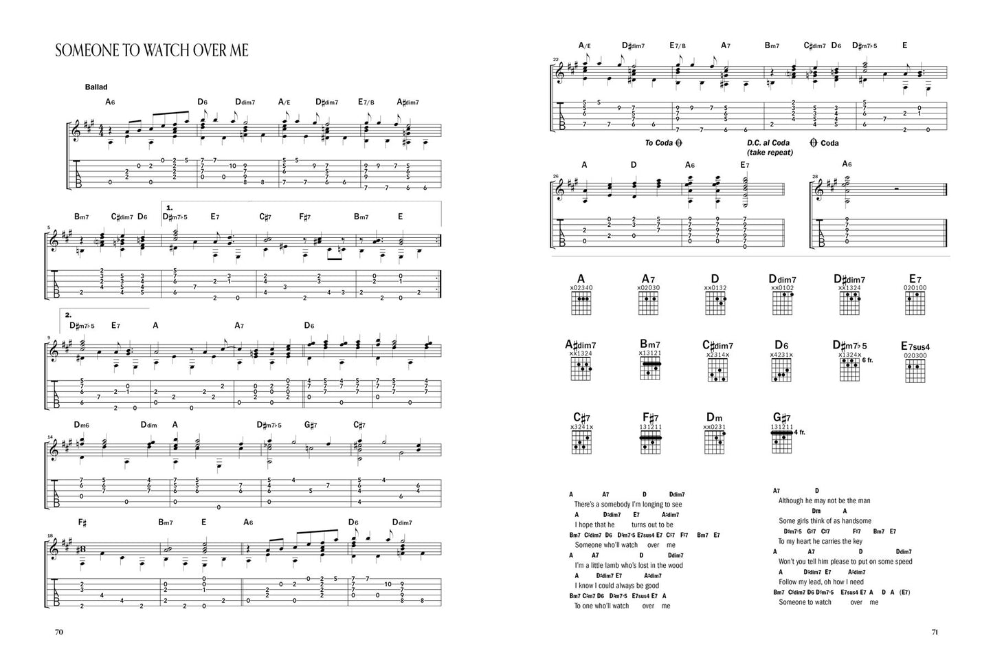 Fingerpicking the Great American Songbook