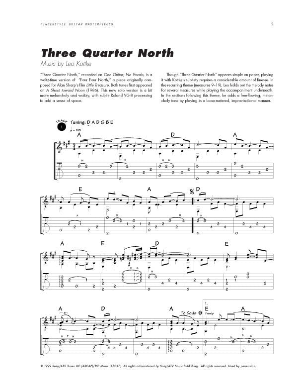 Fingerstyle Guitar Masterpieces