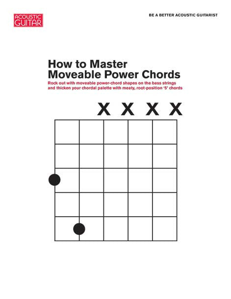 Be a Better Acoustic Guitarist: How to Master Moveable Power Chords