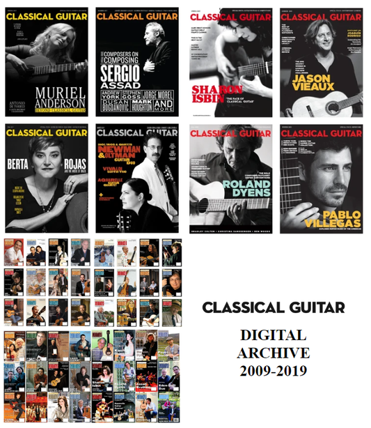 Classical Guitar Digital Archive: 2009-2019