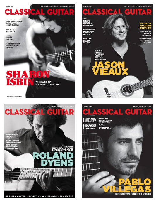 Classical Guitar Digital Archive: 2015