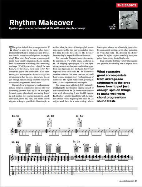 Acoustic Guitar Winter Subscription Sale