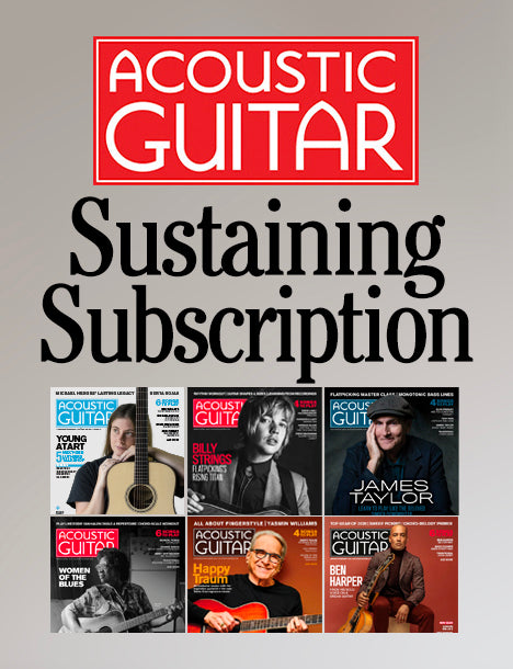 Acoustic Guitar Sustaining Subscription