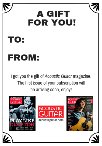 Gift Subscription Acknowledgment Card