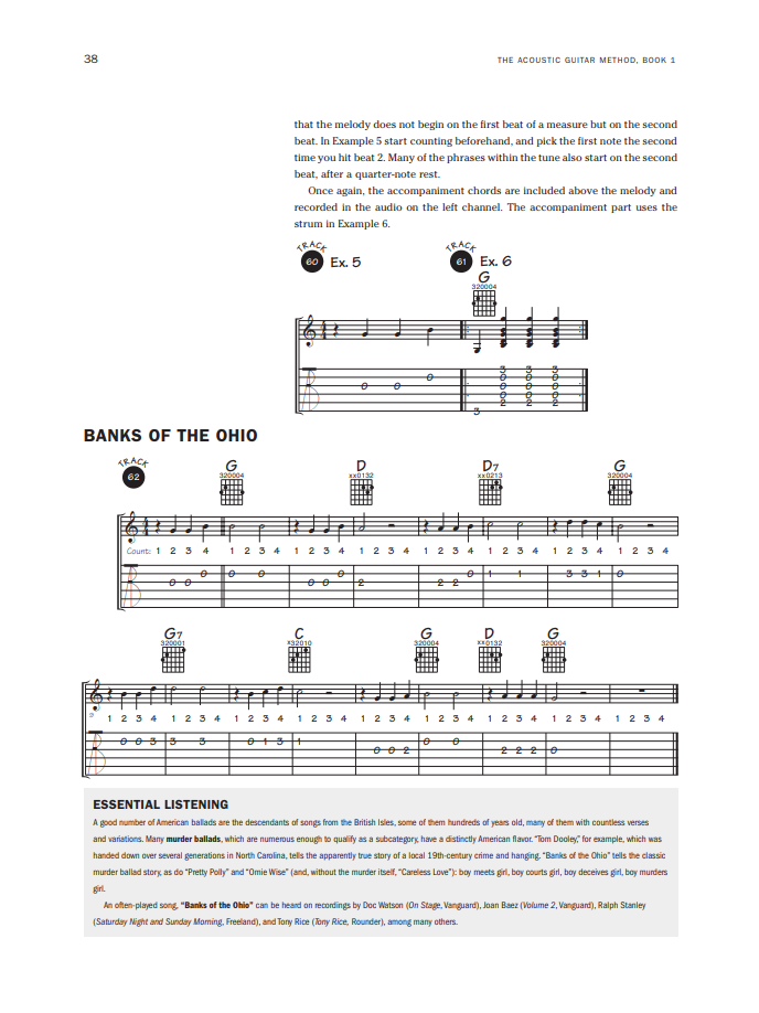 The Acoustic Guitar Method: Book 1