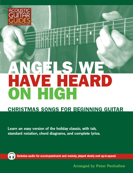 Christmas Songs for Beginning Guitar: Angels We Have Heard on High