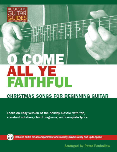 Christmas Songs for Beginning Guitar: O Come All Ye Faithful
