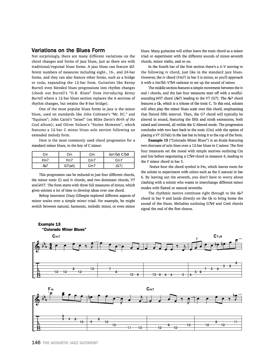 The Acoustic Jazz Guitarist