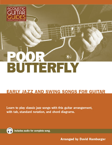 Early Jazz and Swing Songs for Guitar: Poor Butterfly