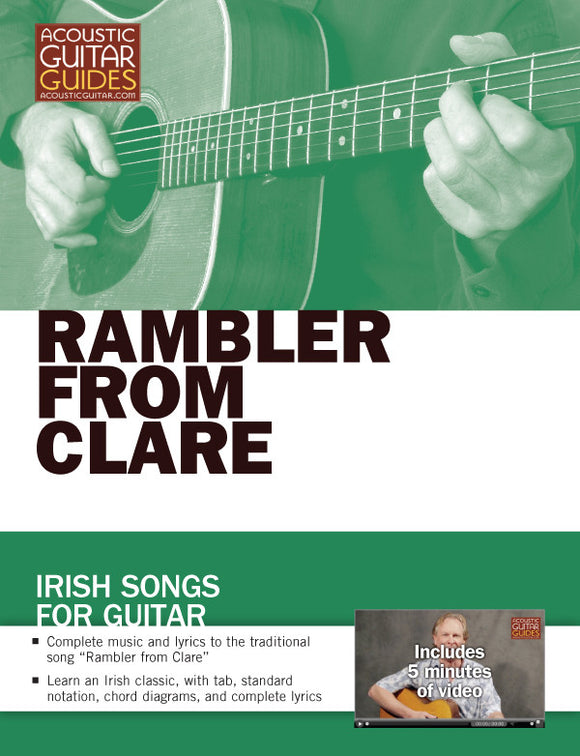 Irish Songs for Guitar: The Rambler from Clare
