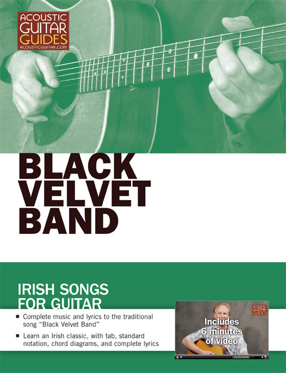 Irish Songs for Guitar: Black Velvet Band