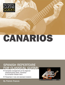 Spanish Repertoire for Classical Guitar: Canarios