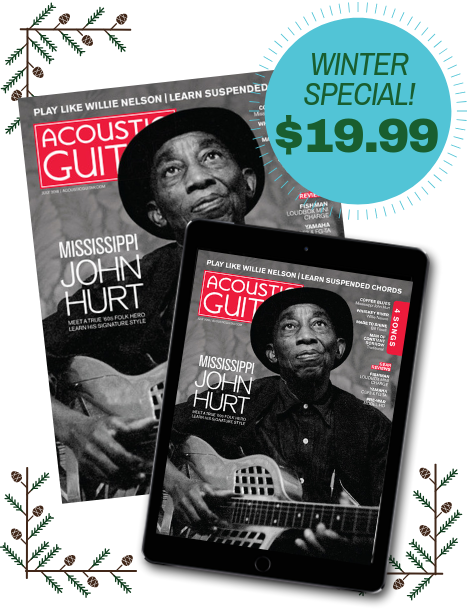 Acoustic Guitar Winter Subscription Sale