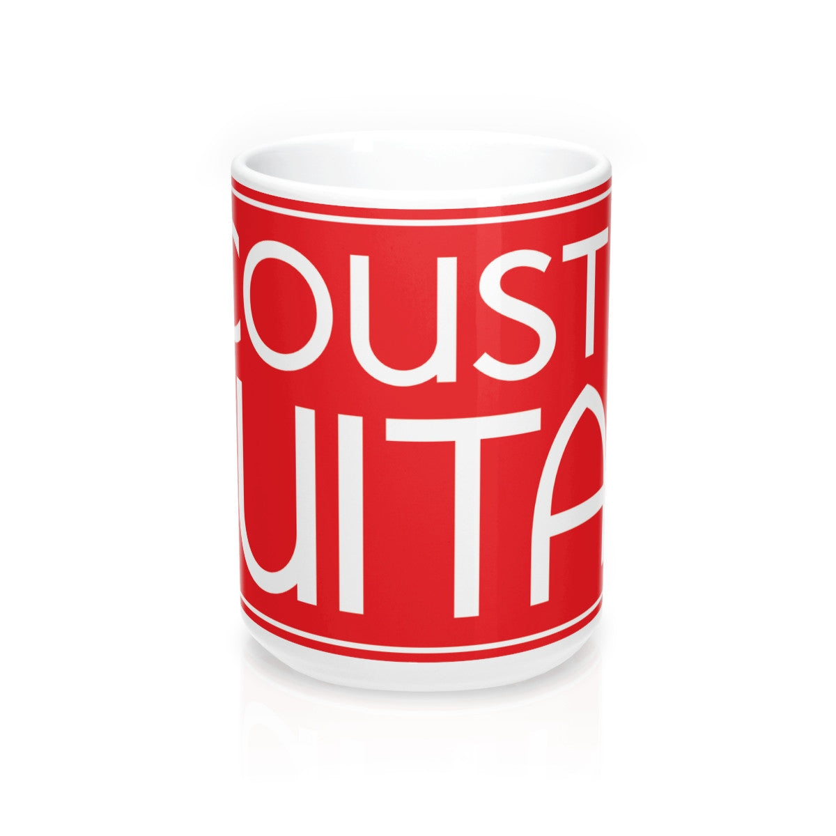 Acoustic Guitar Coffee Mug