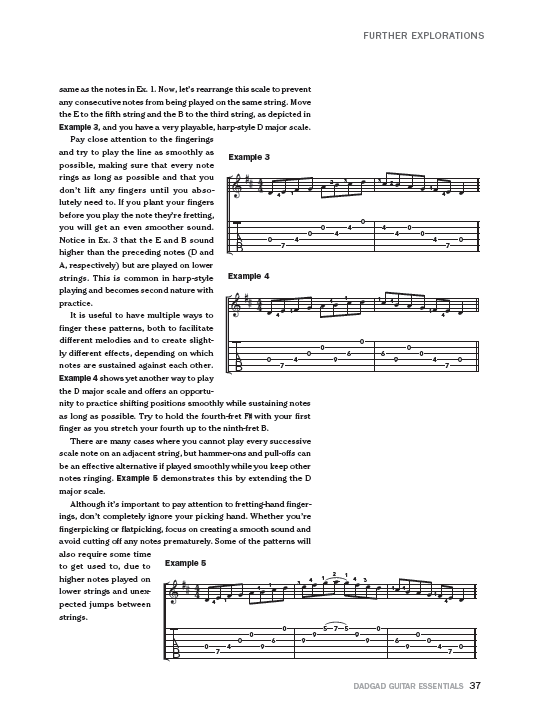 The Complete DADGAD Guitar Method - Corso Essenziale Per Chitarra Acustica Ed Elettrica In DADGAD - Foto 5