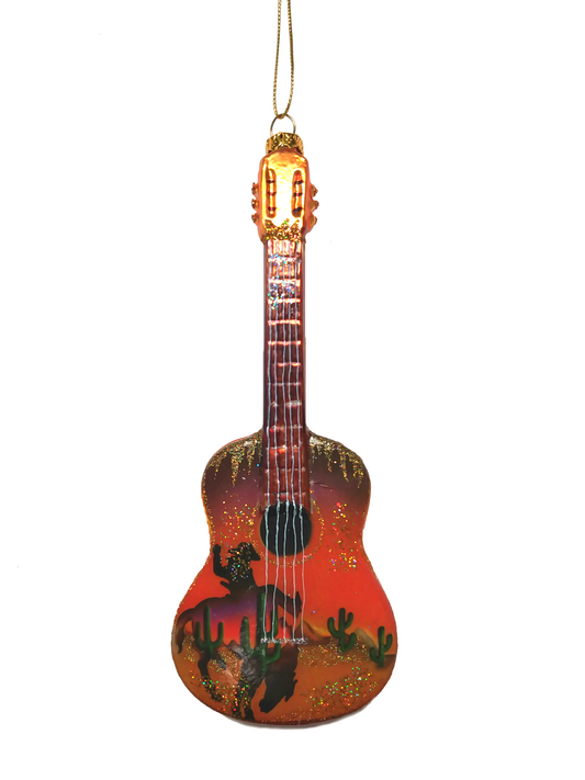 Western Guitar Ornament