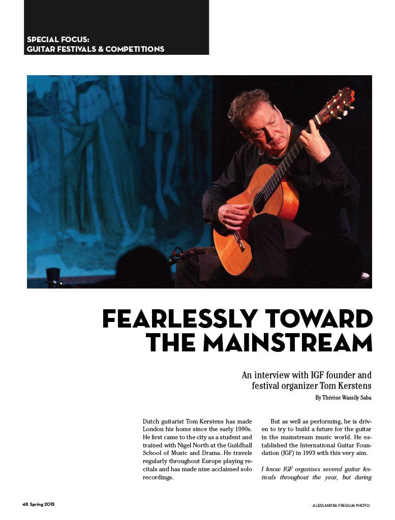 Classical Guitar: No. 377, Spring 2015