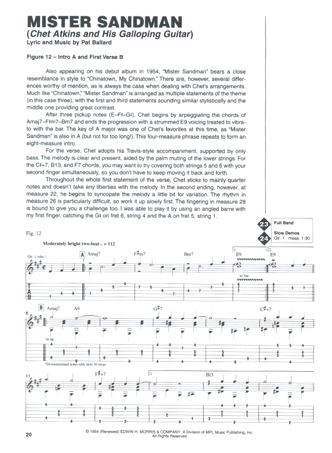 Guitar Signature Licks - The Best of Chet Atkins