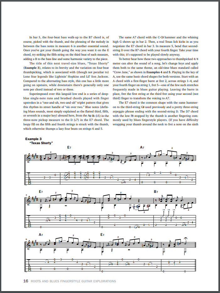 Roots and Blues Fingerstyle Guitar Explorations